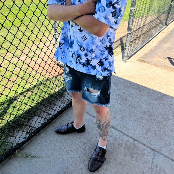 GUCCI GUCCISSIMA GG LEATHER SNEAKER SHOES VELCRO STRAP 091835 MONOGRAM BUCKLE 43 - Picture 12 of 16